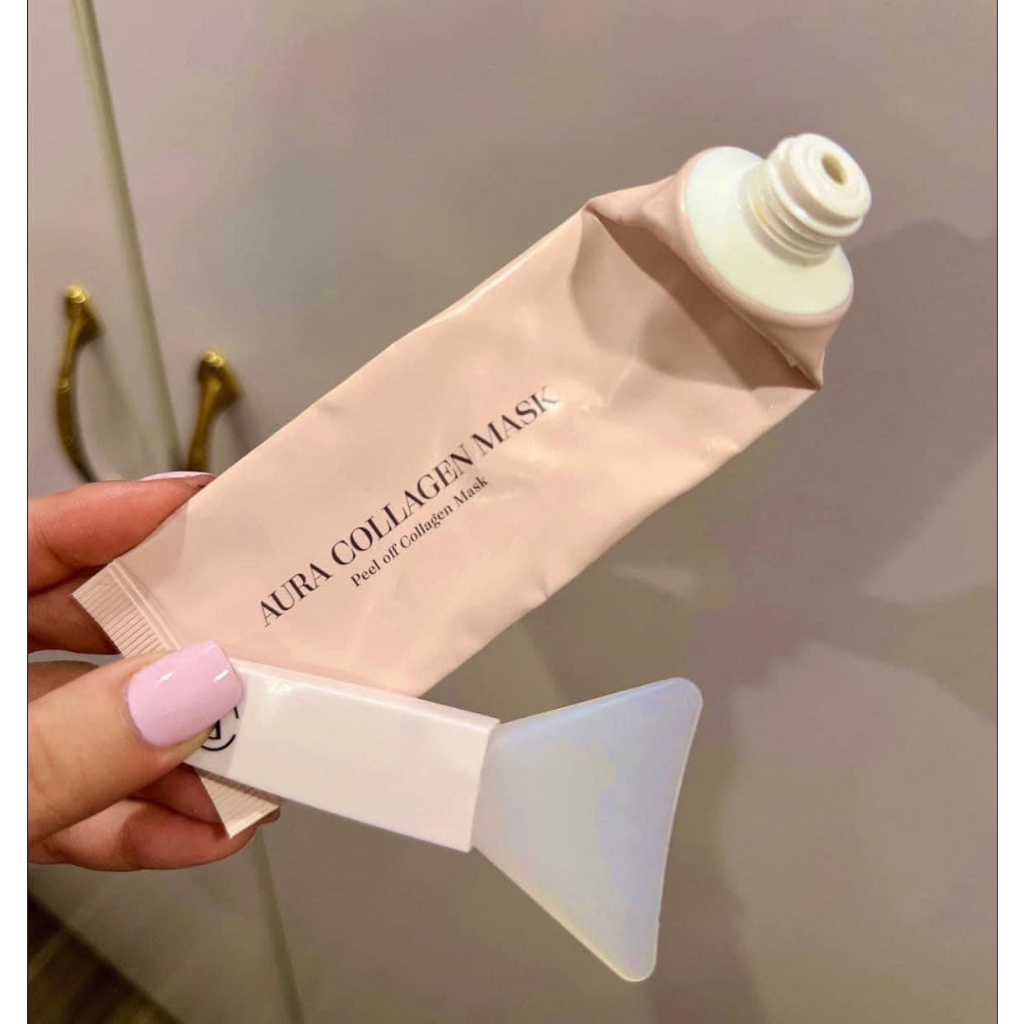 Mặt Nạ Dưỡng Trắng căng bóng Aura Collagen Mask Bebalance.YENNHISHOP