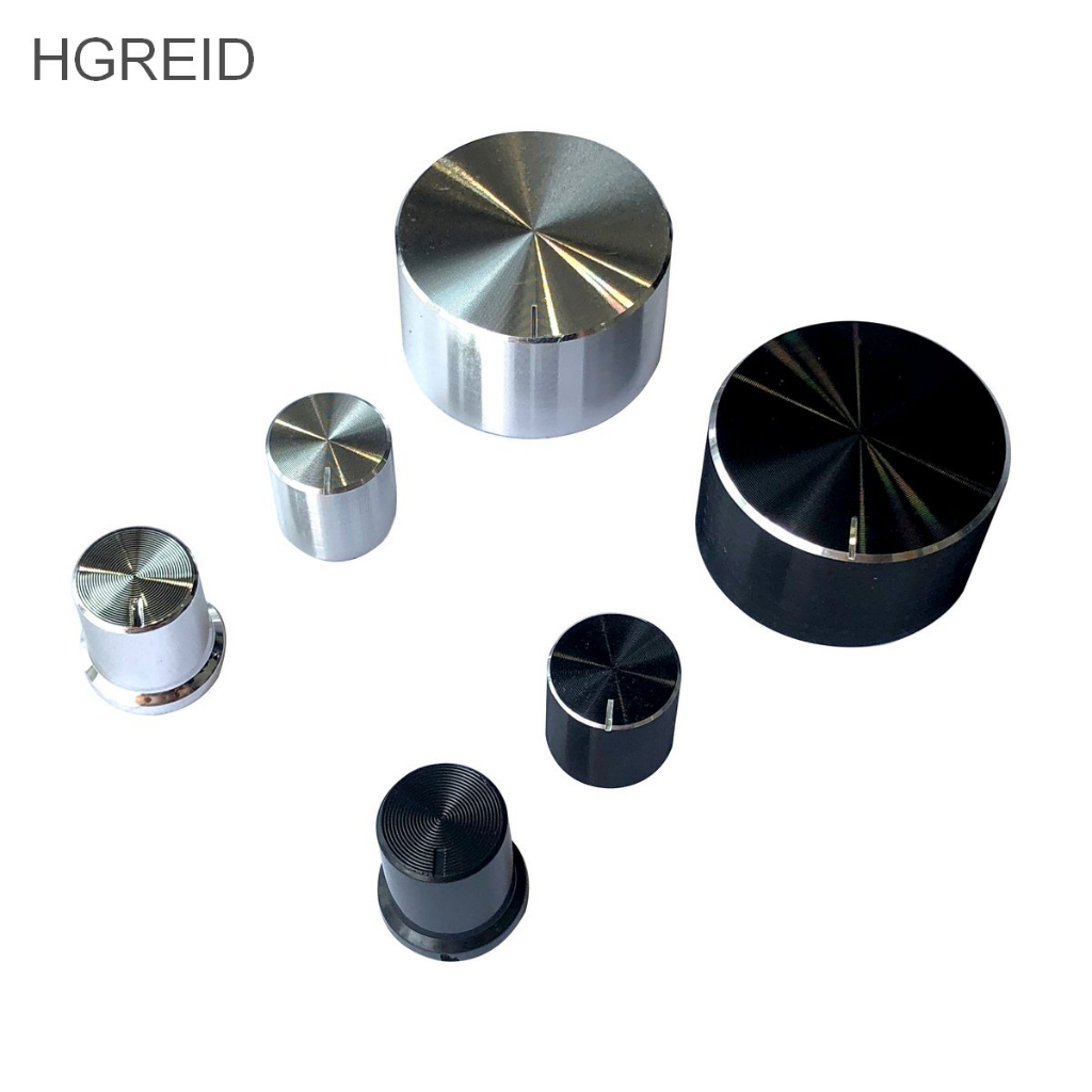 Nút vặn Volume âm lượng màu đen và màu nhôm