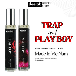  Tinh Dầu Nước Hoa Nam Deelab Play Boy và Trap Boy Quyến rũ, Ngọt ngào, Khiêu khích 10ml - Dạng xịt