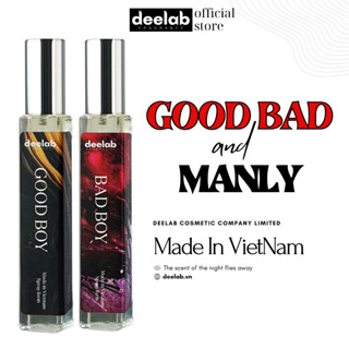 [GOOD, BAD & MANLY] Tinh Dầu Nước Hoa Nam Good Bad and Manly Lịch Lãm, Lãng tử, Phong Trần 10ml - Dạng xịt