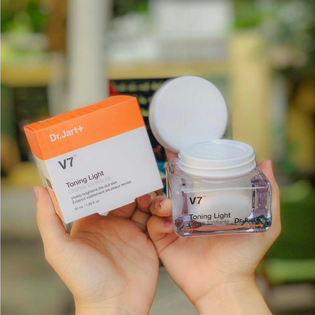 Kem dưỡng trắng tái tạo da [Loại Mới]  V7 Toning Light Dr.Jart+ Hàn Quốc 15ml/50ml