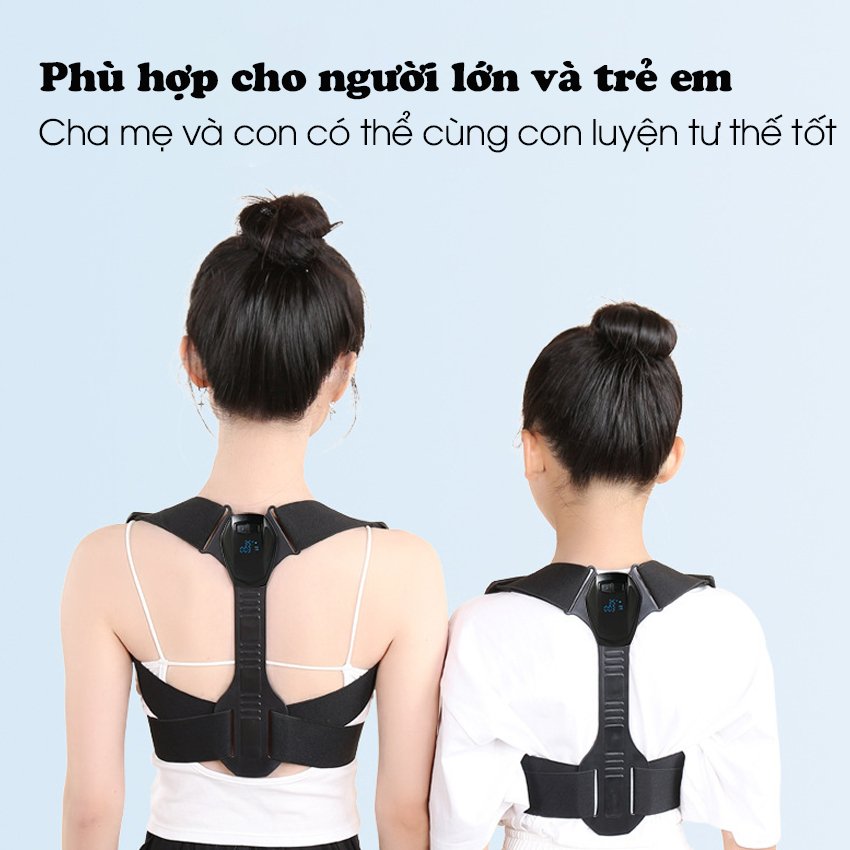 Đai lưng chống gù JUSUKE cảnh báo thông minh bảo hành 12 tháng