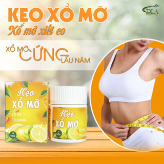 (HÀNG CÓ TEM) Kẹo VitC Siết Eo, Xổ Mỡ Đêm Nhà Kẹo Dứa