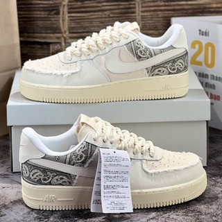 Giày _Nike Air Force 1 thổ cẩm,  AF1 Travis bigbag dây thừng nam nữ, Full Box, Bill PK đủ size