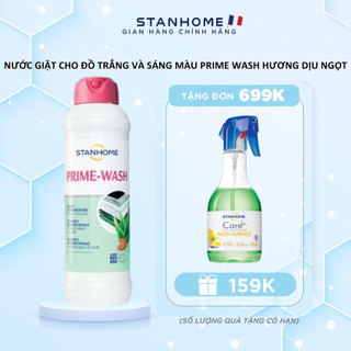 Nước giặt cho đồ trắng và sáng màu hương thơm dịu ngọt Stanhome prime wash sweet feeling 1000ml