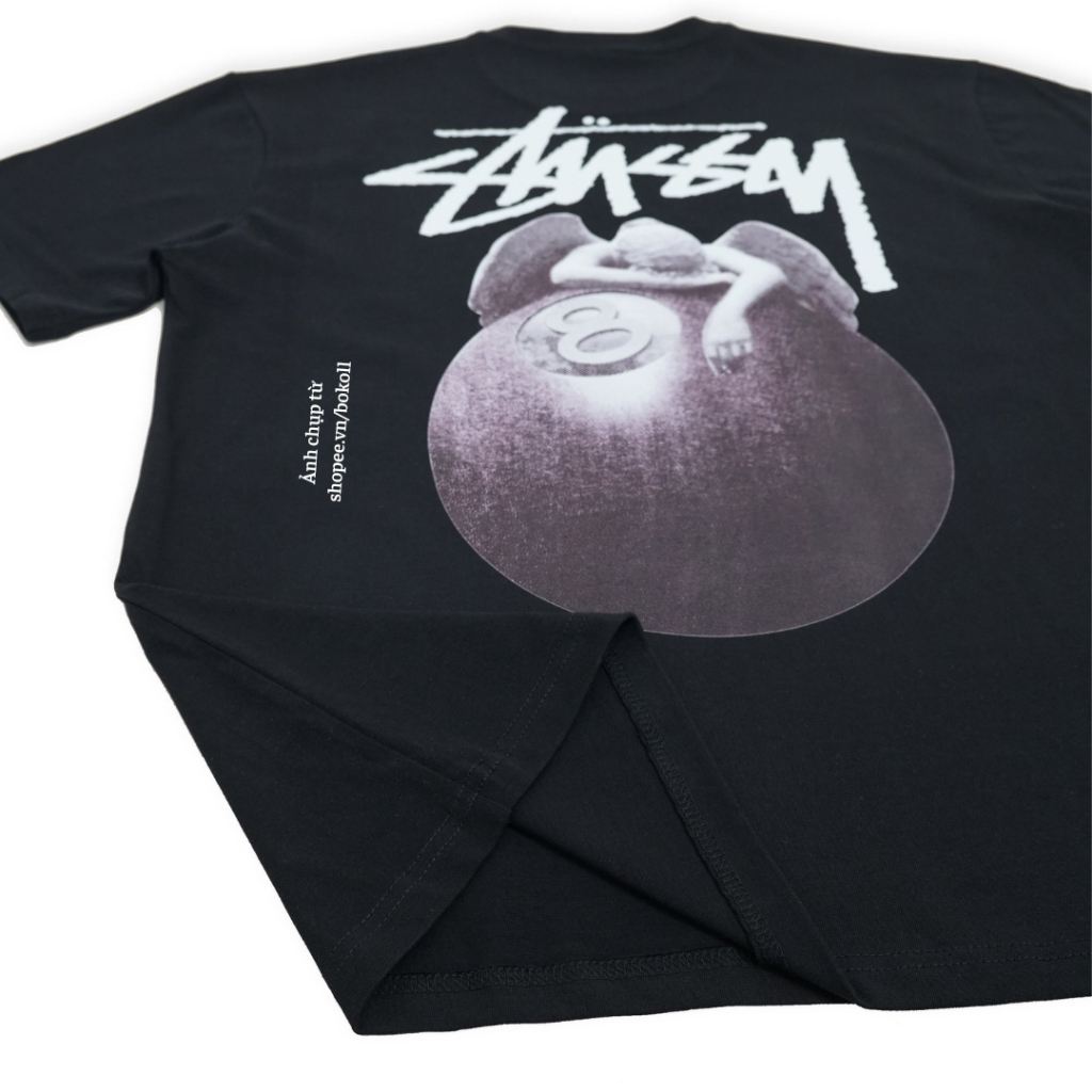 Áo Stussy angel phong cách street wear Áo thun  Stussy  nam nữ phong cách casual chất vải cotton organic 100%