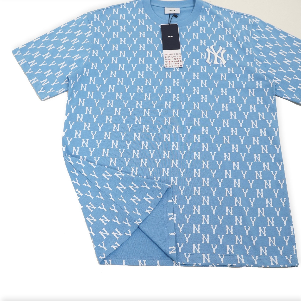 Áo thun  MLB monorgram nam nữ vải cotton organic phong cách đường phố hottrend hàng quảng châu cao cấp