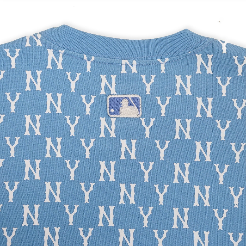 Áo thun  MLB monorgram nam nữ vải cotton organic phong cách đường phố hottrend hàng quảng châu cao cấp