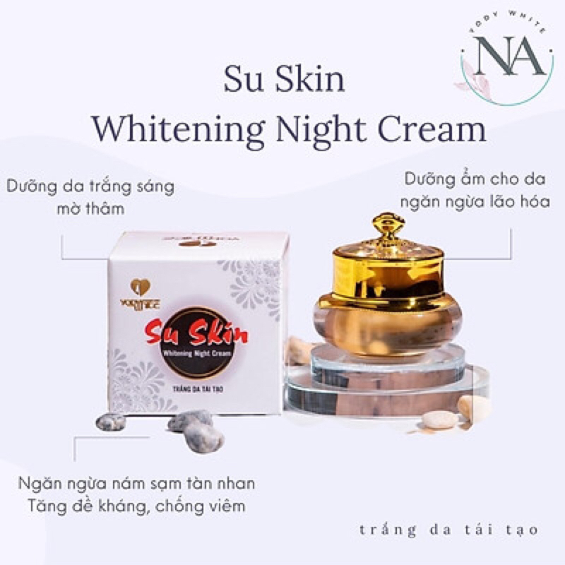 Kem Dưỡng Da Ban Đêm Su Skin YoDy White Phương Anh