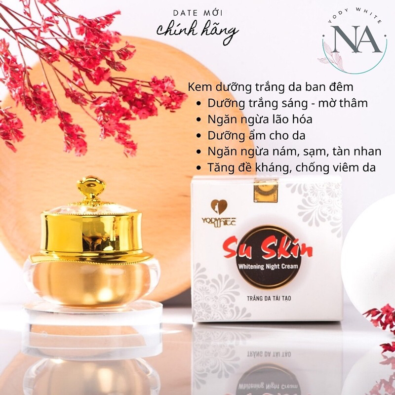 Kem Dưỡng Da Ban Đêm Su Skin YoDy White Phương Anh