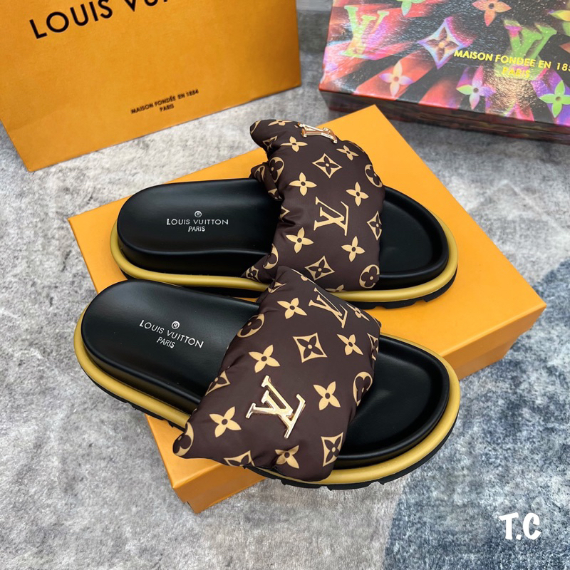 Dép Lê LV Quai Dán Full Size 35-39  -  By Anh Dinh Phuong