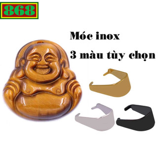 Mặt Phật Di Lặc 2.9 đá mắt hổ vàng size nhỏ, mặt dây chuyền