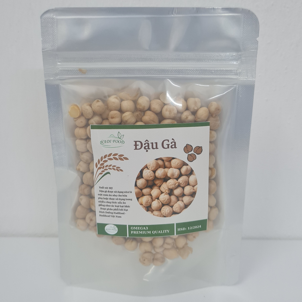 500g Đậu gà hữu cơ HADI FOOD