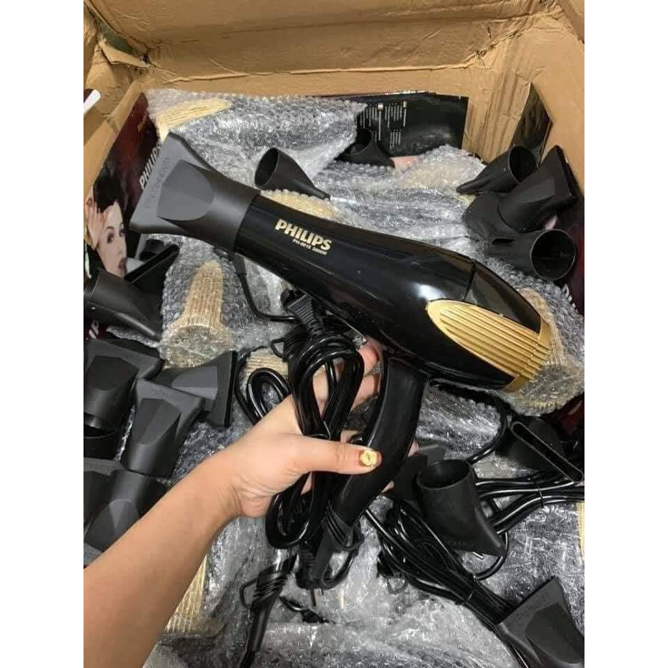 Máy sấy tóc PL công suất lớn 6000W, máy sấy tóc chuyên nghiệp sấy nhanh, sấy khoẻ - Tặng đầu sấy cụp