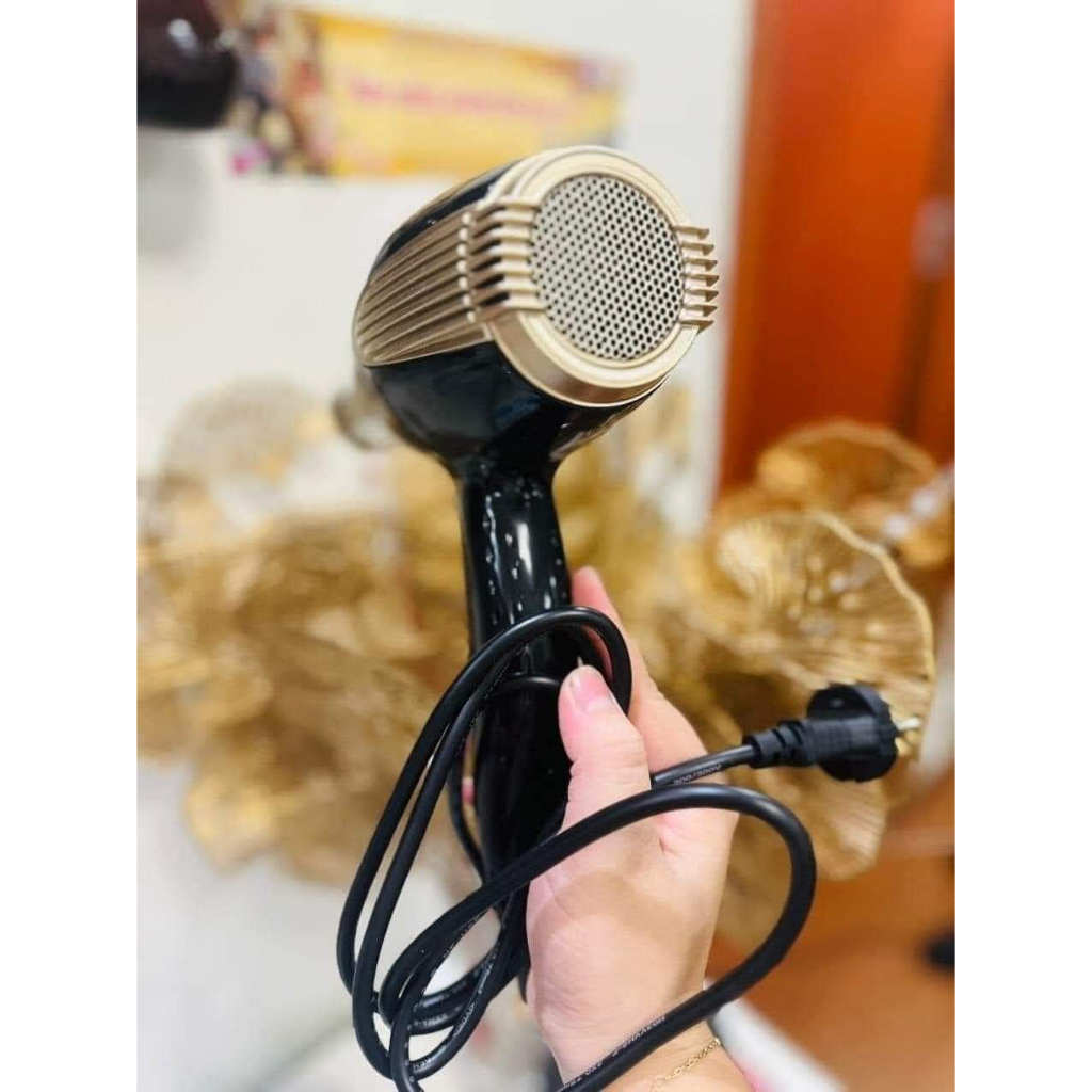 Máy sấy tóc PL công suất lớn 6000W, máy sấy tóc chuyên nghiệp sấy nhanh, sấy khoẻ - Tặng đầu sấy cụp