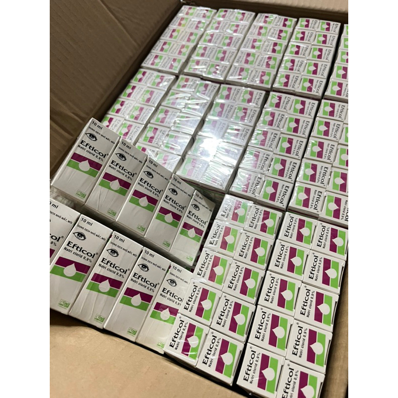 ✅  Dung dịch nhỏ mắt mũi EFTICOL