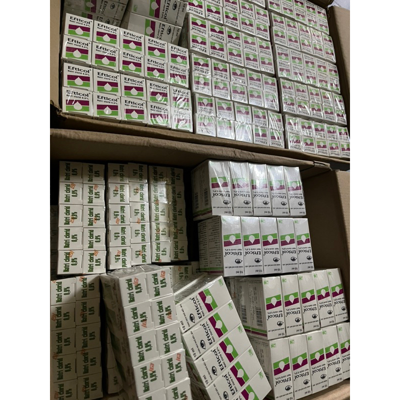 ✅  Dung dịch nhỏ mắt mũi EFTICOL