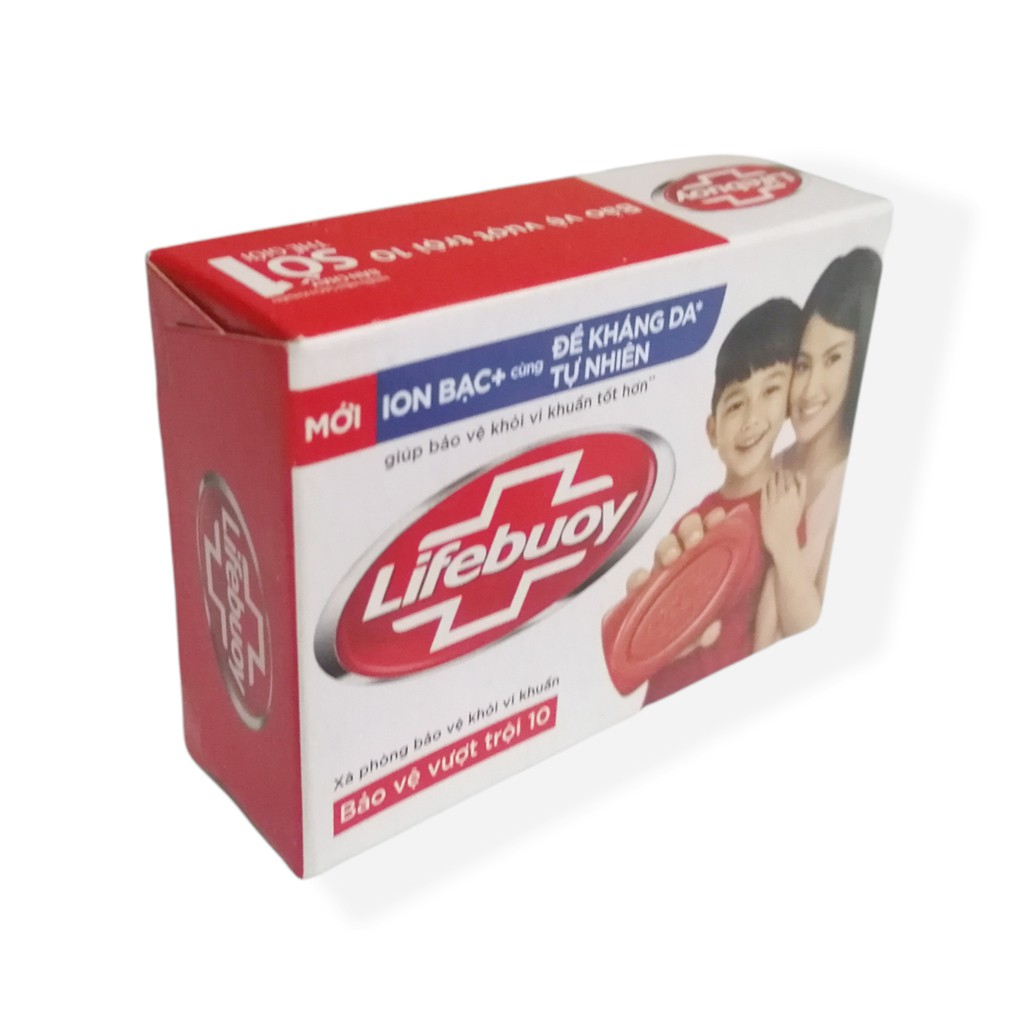 Bánh Xà Phòng Lifebuoy 125G Diệt Khuẩn