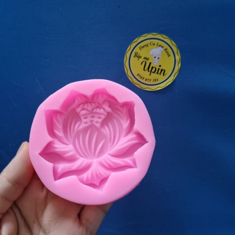 Khuôn silicon mặt hoa sen 2023