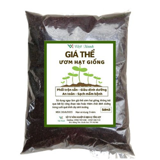 Giá thể ươm hạt giống đã pha trộn giàu dinh dưỡng Hồng Thanh