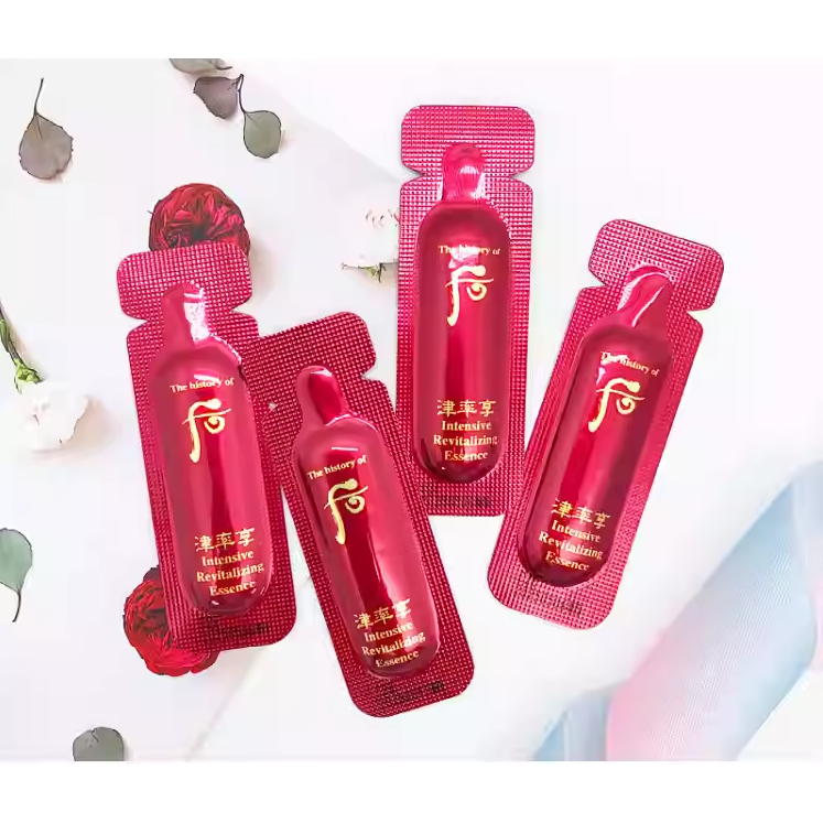 Combo 30 Gói Tinh Chất Giảm Nhăn Whoo Đỏ Intensive Revitalizing Esence 1mlx30