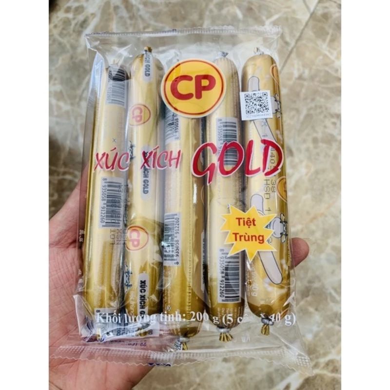 XÚC XÍCH TIỆT TRÙNG CP BÒ/HEO 200G