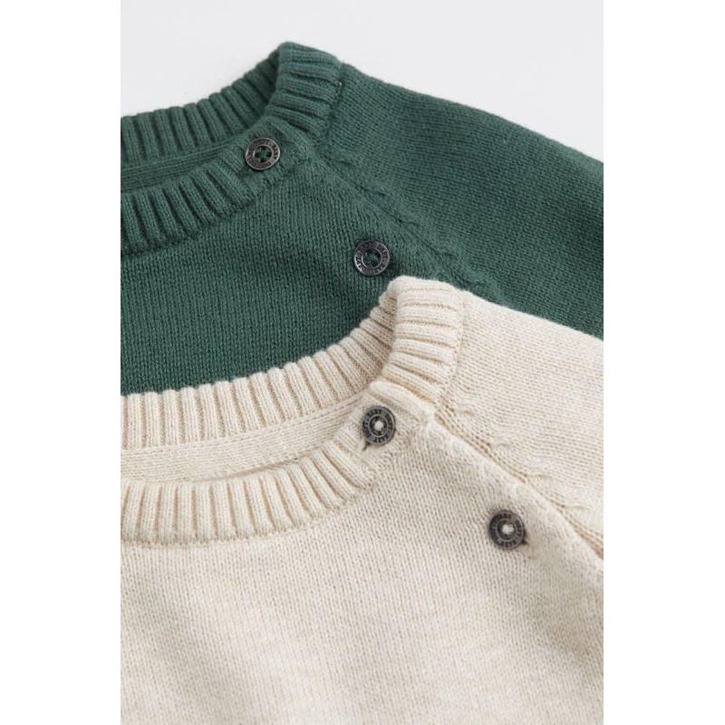Set 2c áo len cho bé H&M sz 2/3y