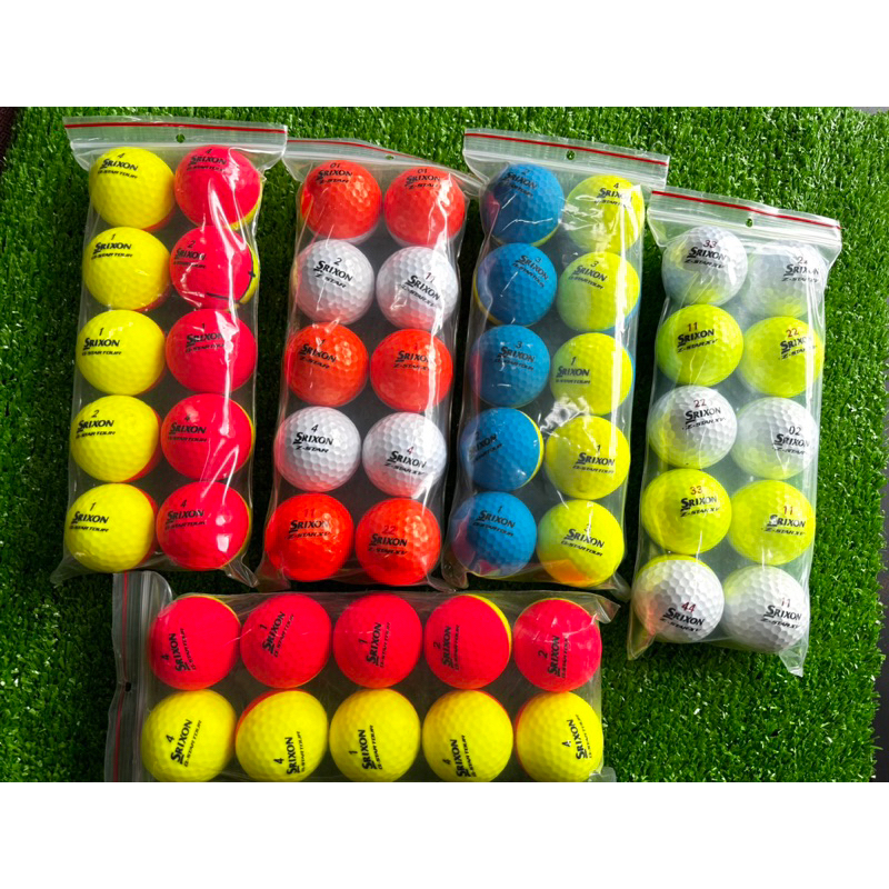 10 Bóng golf srixon 2 màu