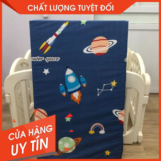 Đệm cũi  nôi , giường Ichihome cho bé chất liệu bông ép vỏ chống thấm