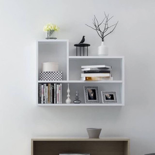 Kệ sách gỗ trang trí treo tường, kệ gỗ để bàn, giá sách treo tường, kệ trang trí treo tường