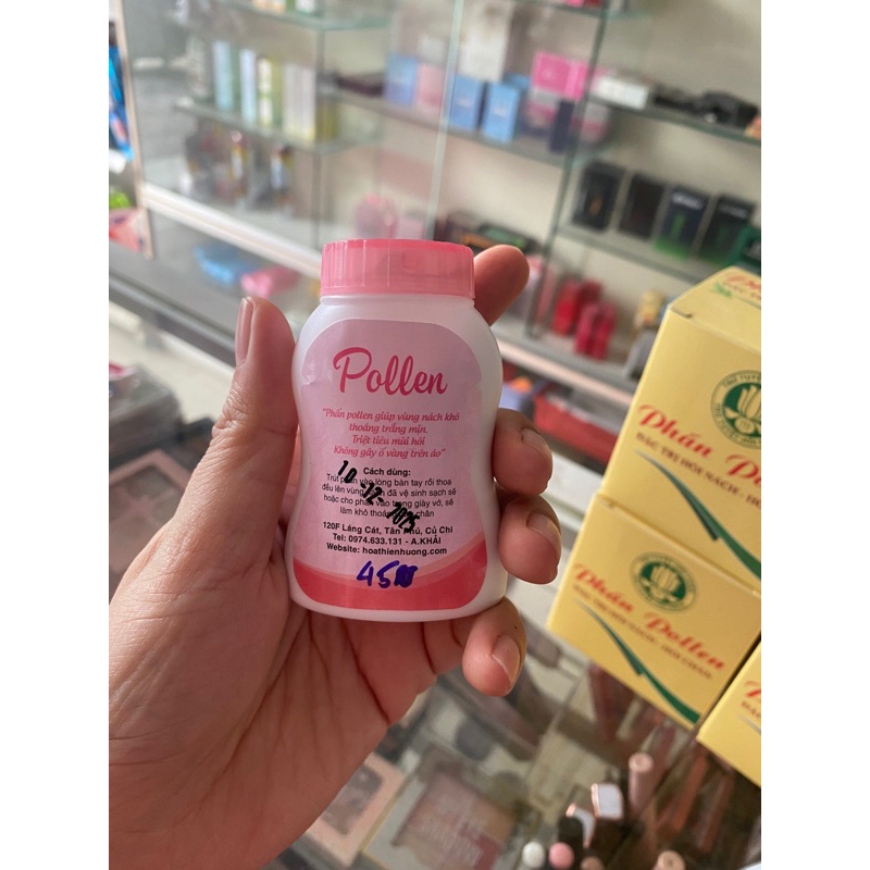 Phấn Pollen khử mùi hôi nách
