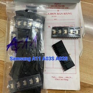 Combo 5 cái chân sạc samsung a11 a02s a03s a01 core