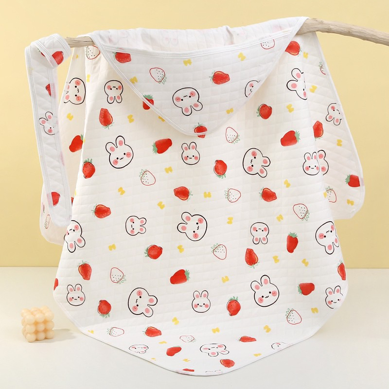 Ủ choàng có mũ trần bông hàng Quảng Châu cao cấp