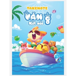 Sổ takenote văn 8 kết nối - khổ giấy a5
