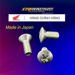 Vít 5 li mạ kẽm, dài 12 mm bắt nắp tròn nồi côn ss50, cd50, cl50 zin - hàng chính hãng honda japan