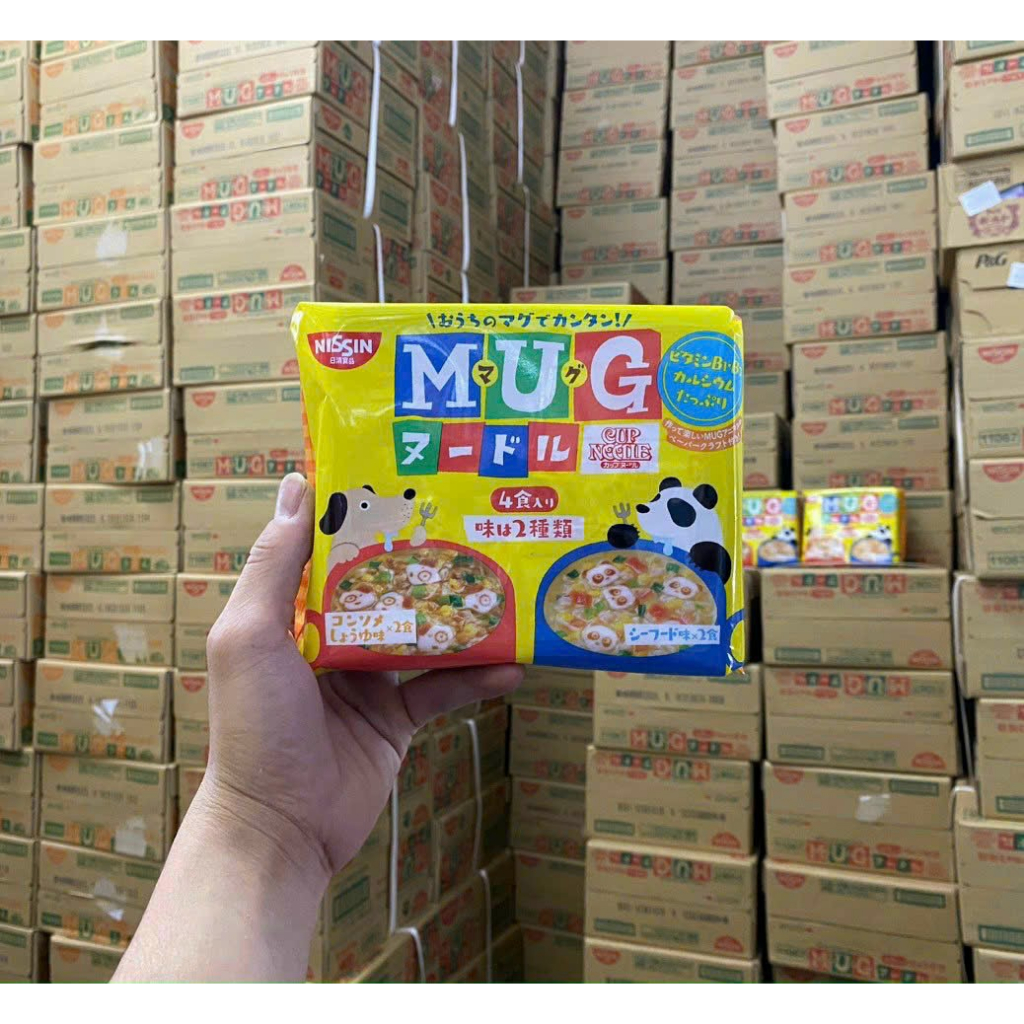 Mì Mug - Mì Ăn Liền Hữu Cơ Nhật Bản Cho Bé Từ 1y