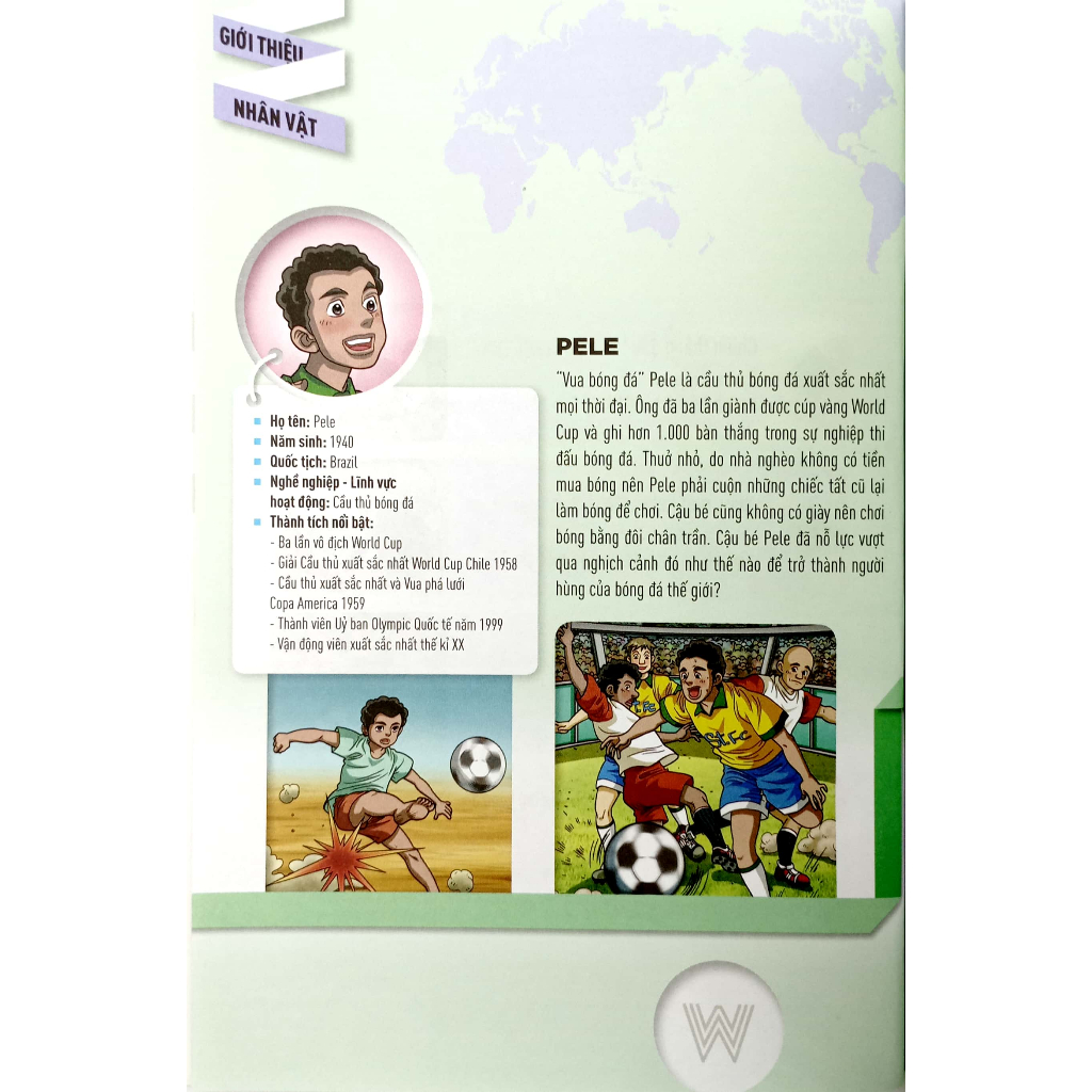 Sách Who Chuyện Kể Về Danh Nhân Thế Giới : Pele