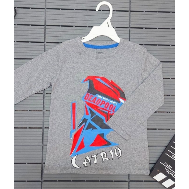 Áo bé trai dài tay thu đông chất cotton xuất dư mỏng mát size đại 20-50kg