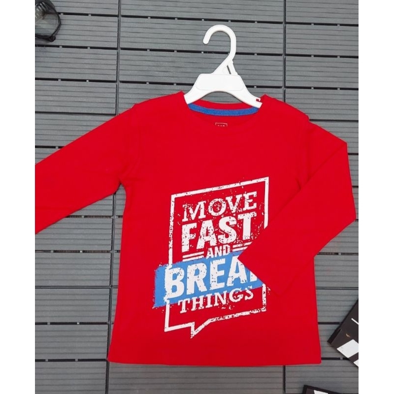 Áo bé trai dài tay thu đông chất cotton xuất dư mỏng mát size đại 20-50kg