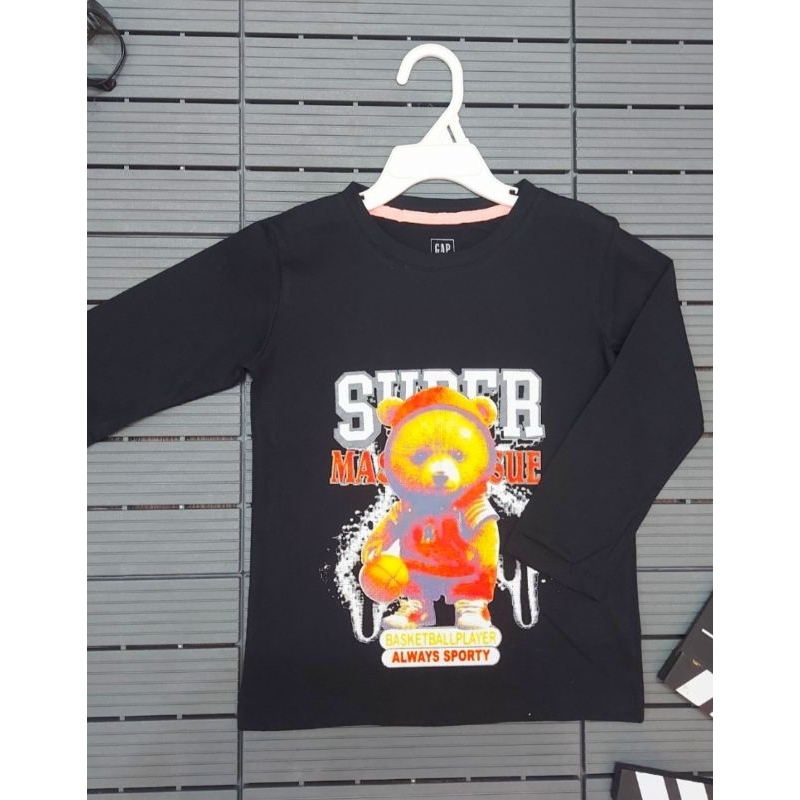 Áo bé trai dài tay thu đông chất cotton xuất dư mỏng mát size đại 20-50kg