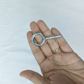 Khoen Vít tròn Inox dài 2x4cm 3x5cm 4x6cm 5x7cm 6x8cm