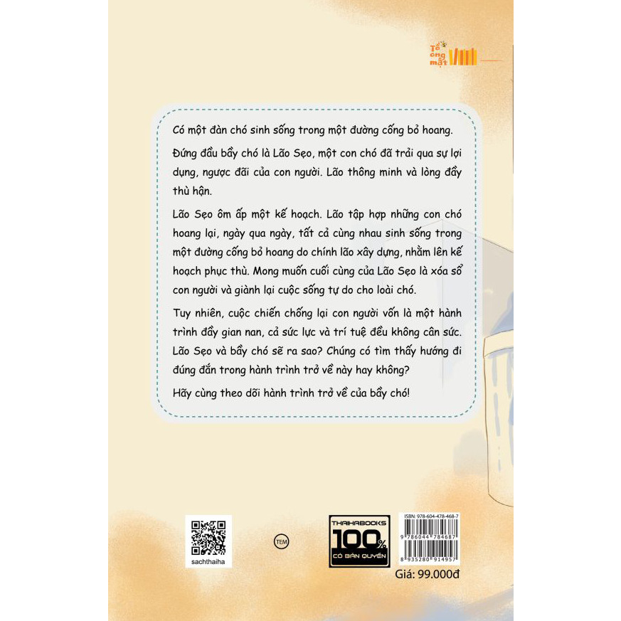 Sách Thiếu Nhi - Hành trình trở về của bầy chó