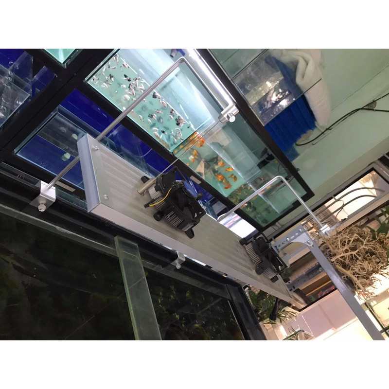 Giá treo đèn hợp kim nhôm - Treo đèn thuỷ sinh | chân treo đèn thuỷ sinh cao cấp | khung cáp treo đèn hồ cá