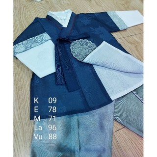 BỘ HANBOK BÉ TRAI ( ảnh tự chụp 100% )
