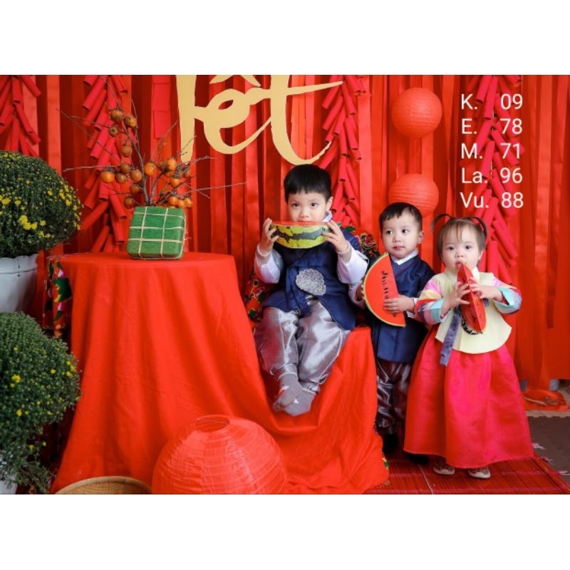 BỘ HANBOK BÉ TRAI