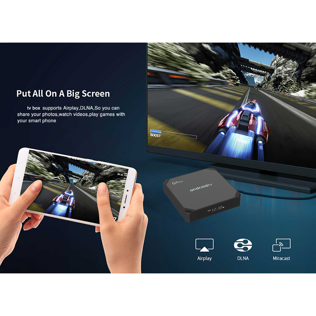 Android Tivi Box Magicsee N5 Max Chip S905X3 Ram 4GB Bộ nhớ 32GB Phiên Bản New