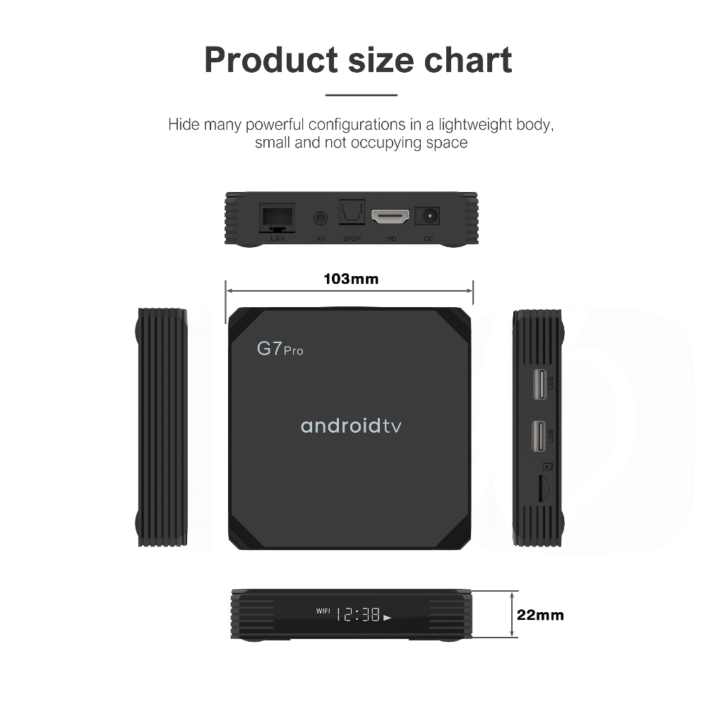 Android Tivi Box Magicsee N5 Max Chip S905X3 Ram 4GB Bộ nhớ 32GB Phiên Bản New