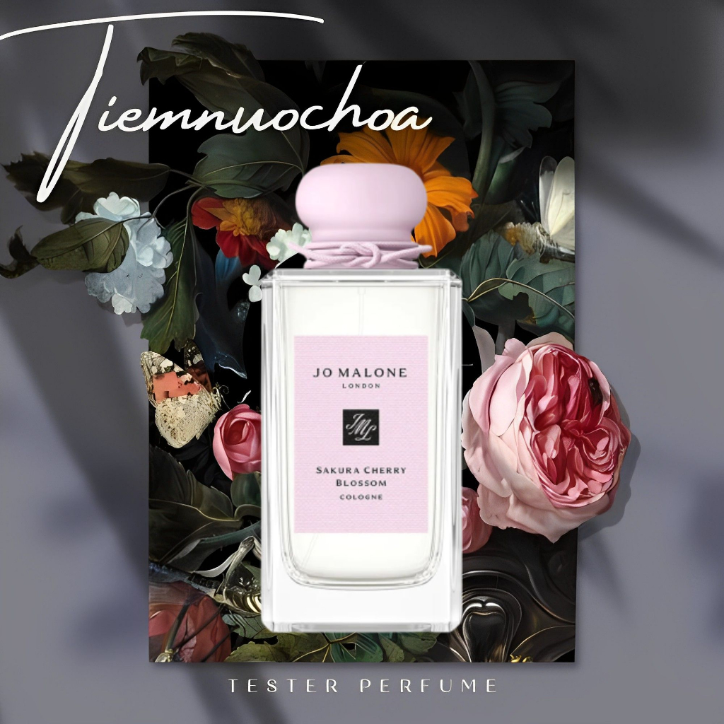 ✨𝐓𝐢𝐞𝐦𝐧𝐮𝐨𝐜𝐡𝐨𝐚✨ Nước hoa J.o Ma.lone Sakura Cherry Blossom 10ml✨
