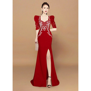 Dạ hội tay lửng kết pha Lê. Hàng TK