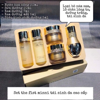 Set dưỡng tái sinh, phục hồi da, giảm mụn, chống lão hóa ohui the first mini 5 món